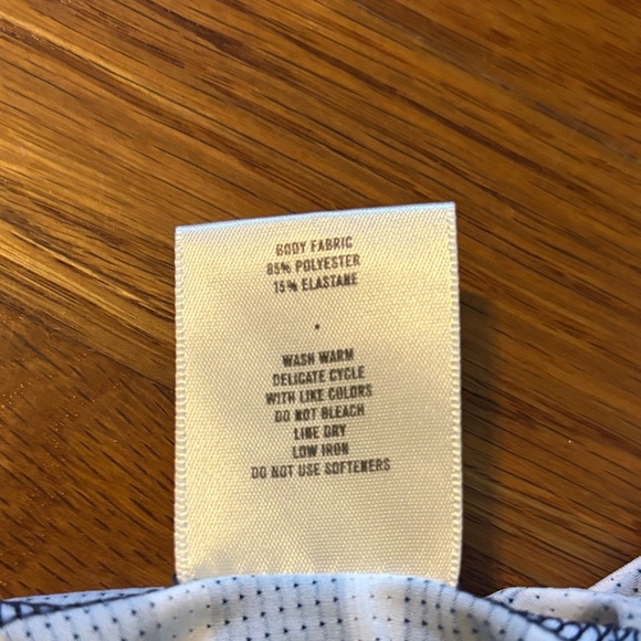 Tracksmith Navy and White Striped Top - Picture 4 of 5